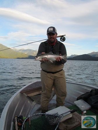 Fotos da pesca esportiva em Chaiten no Chile